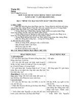 Giáo án Khoa - Sử - Địa lớp 4 và 5