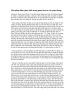 Giai phap khac phuc tinh trang quan lieu xa roi quan chung