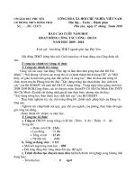 Báo cáo CĐ cuối năm