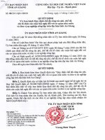 QĐ 08 quy định chế độ công tác phí