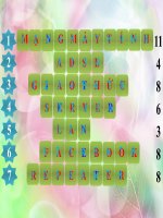 Ô chữ Mạng máy tính