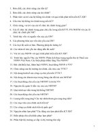 Câu hỏi và đáp án ôn tập nhập môn tài chính tiền tệ