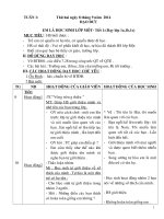 Giáo án Đạo đức lớp 1 HKI_Năm học 2014 - 2015