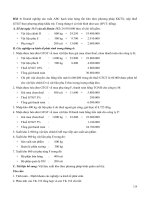 Bài tập kế toán tài chính