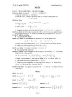 60 de on thi tot nghiep 2011 co dap an