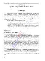 ĐỊNH GIÁ TRỊ CỔ PHIẾU VÀ TRÁI PHIẾU GIỚI THIỆU