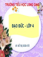 bài 28: tôn trọng luật giao thông lớp4 (tt)