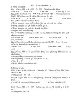 Bài tập ôn hình chương III - Lớp 7