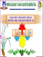 BÀI 26: HIỆU ĐIỆN THẾ GIỮA HAI ĐẦU DỤNG CỤ DÙNG ĐIỆN