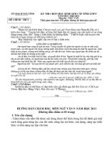 De+Da HSG Văn9 Ha Tinh - 2011