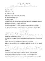 Hệ thống văn bản và bài tập môn luật kinh tế