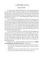 tóm tắt luận án tiên sĩ nghiên cứu dự phòng sâu răng bằng gel fluor