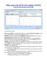 mc-mix64_Phần mềm trộn đề trắc nghiệm của Bộ giáo dục