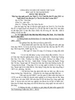 BÀI THU HOẠCH NGHỊ QUYẾT NĂM 2011 VỀ GIÁO DỤC VÀ ĐÀO TẠO