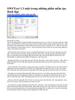 Phần mềm tạo Banner cho Website SWFTEXT1.3