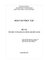 các phương pháp mà hệ điều hành có thể dùng để ngăn chặn hay giải quyết deadlock