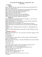 đề cương ôn tập toán 7 (kỳ 2)