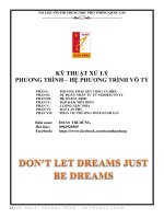 KỸ THUẬT XỬ LÝ PHƯƠNG TRÌNH – HỆ PHƯƠNG TRÌNH VÔ TỶ