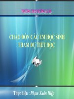 Giáo án thi giảng (Màu sác cvacs vật dướí ánh sáng...)