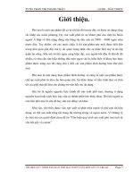 Đồ án: tìm hiểu quy trình sản xuất phô mai tươi từ sữa bột gầy và cream