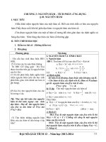 Giáo án giải tích 12 xen tự chọn (Chương 3_Nguyên hàm, tích phân)