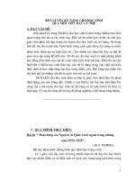 Rèn luyện kỹ năng cho HS từ một tiết dạy