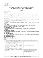 Hình học cơ bản lớp 2_Chương 2_Mặt nón, trụ, cầu