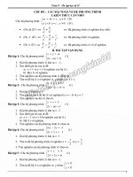 Đề cương ôn tập HK II cho HS