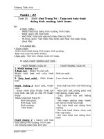 Giao an Mi thuat lop 2, tuan 25 - 35