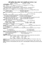 de kiem tra 1 tiet mon hoa