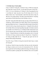 Tầm nhìn, sứ mệnh và mục tiêu chiến lược của công ty của công ty cổ phần ô tô Trường hải