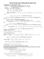 Chuyên đề bất đẳng thức luyện thi vào 10