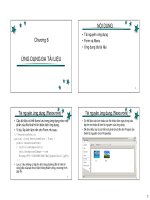 Ngôn Ngữ Lập trình C# Chuong 6