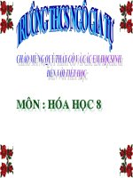 Giáo án bồi dưỡng thao giảng hoá học 8 Bài 10 Hoá trị (5)