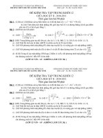 KIỂM TRA GIỮA HỌC KỲ 2