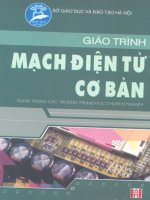giáo trình mạch điện tử cơ bản