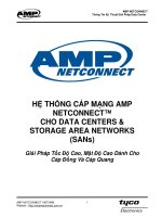 giải pháp tốc độ cao mật độ cao dành cho cáp đồng và cáp quang