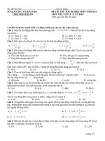 DE THI THU TN THPT 2011 MON LI 12