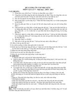 DE CUONG HKII - DAY DU