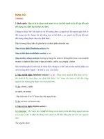 Tai lieu luyen thi mon Anh  - MẠO TỪ.doc