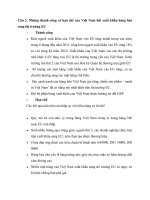 Đề cương ôn tập chính sách kinh tế đối ngoại 2.