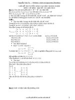 tổng hợp đề thi cao học