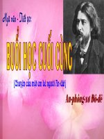 BUỔI HỌC CUOI CÙNG T2