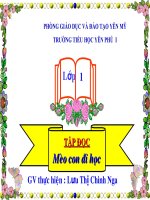 Mèo con đi học Tiết 2