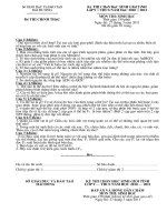 De+Da HSG Sinh9 Hai Duong - 2011