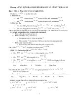 Đề cương ôn tập toán lớp 12