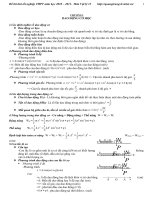 LÍ THUYẾT ÔN THI TỐT NGHIỆP