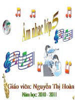 tiet30 hoc hat dan dong ca mua ha