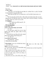 Giao an TNXH lop 3, tuan 31 - 35