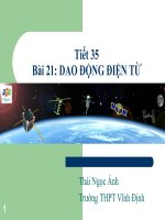 Bài giảng Vật Lý  12. Bài 20 Mạch dao đông